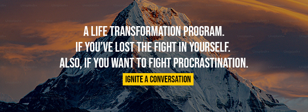 A life transformation program.