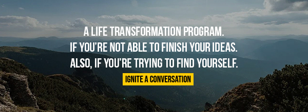 A life transformation program.
