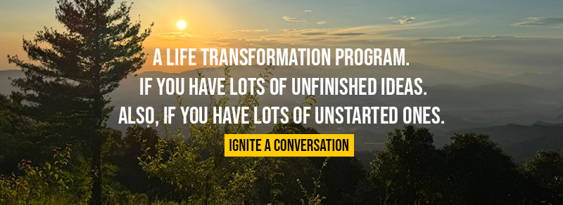 A life transformation program.