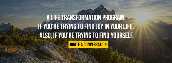 A life transformation program.